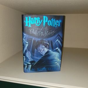 Harry Potter hard back book with cover